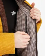 Пуховик Anteater AW24 Downjacket Velvet Combo желтый