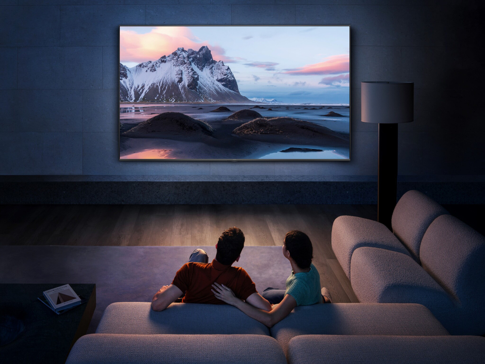 Телевизор Xiaomi TV MAX 100 2025, QLED, 4K Ultra HD, серый
