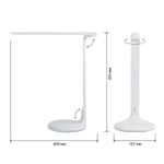Светильник настольный LED, 10 Вт, белый, Эра, NLED-482-10W-W, 30х180, Б0041086