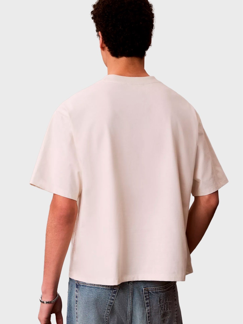 Футболка Calvin Klein Monologo 90s Fit Tofu
