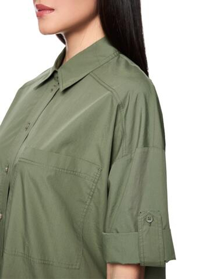 Marc Cain Платье - рубашка из хлопка свободного кроя