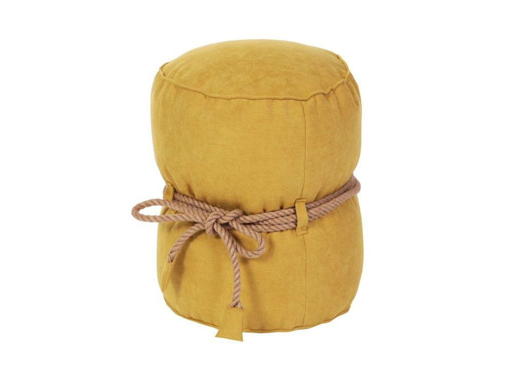 Пуф Кнехт желтый
