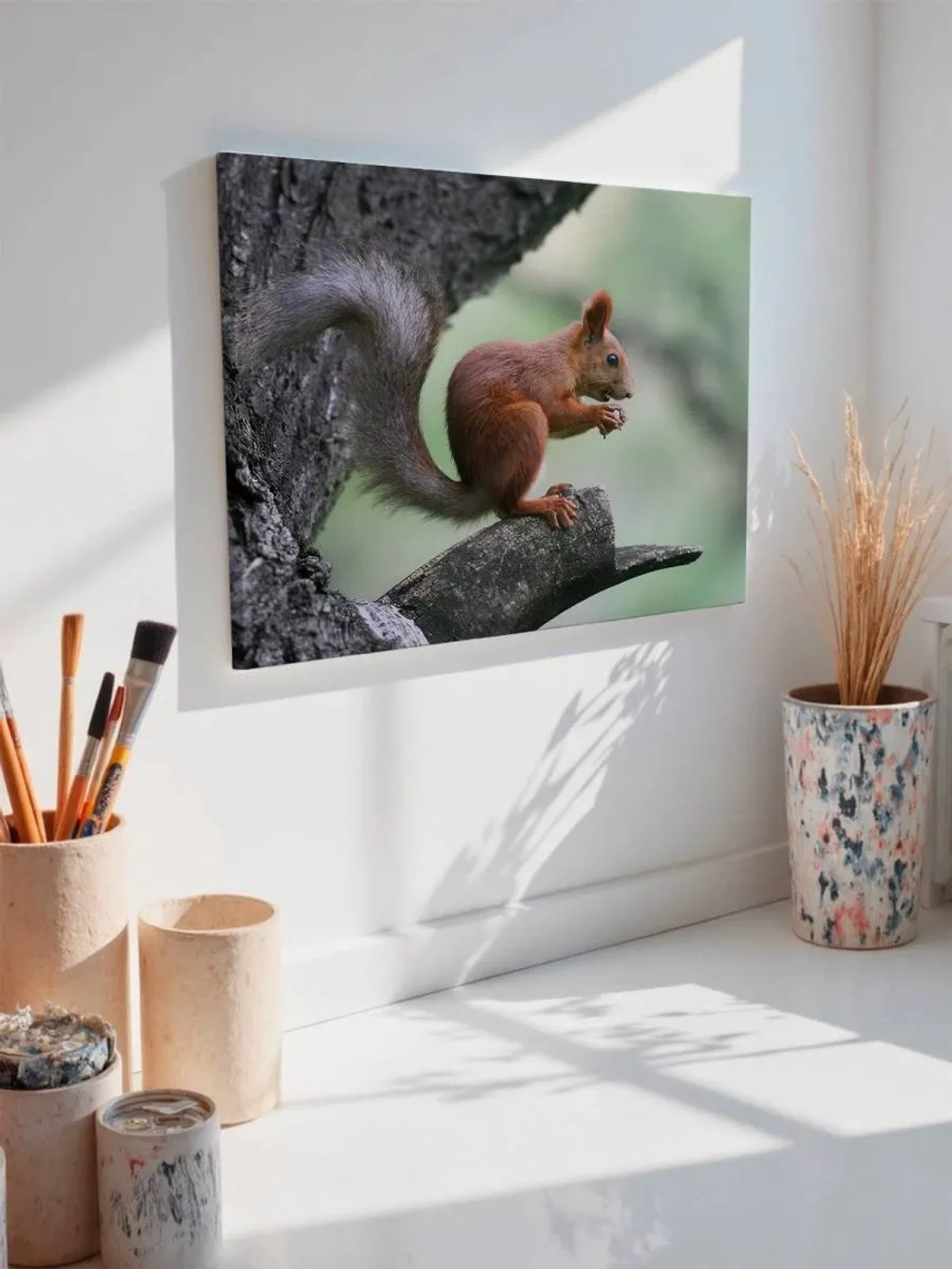 Картина на стену 40 X 50 Белка
