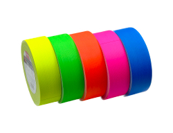 Клейкая лента @ultraMATT - Гаффа тейп 50мм/50м - Розовый (светится в ультрафиолете)