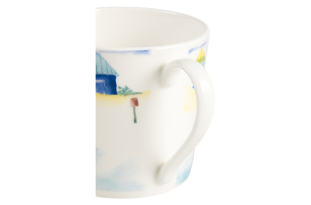 Кружка 400мл Just Mugs Dorset Морской пейзаж Лодочка