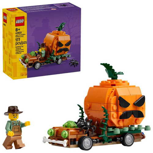 Конструктор LEGO Other 40822 Jack-O'-Lantern Pickup Truck