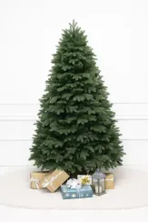 Искусственная елка Парижанка 240 см., Литая хвоя+ПВХ, ЕлкиТорг (111240)