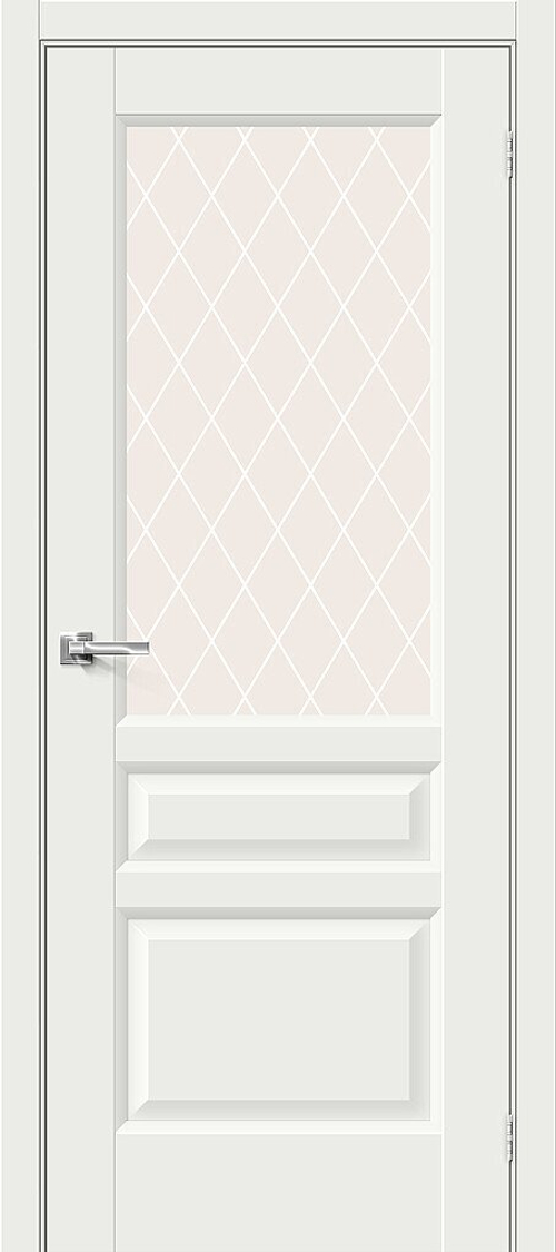 Неоклассик-35 White Matt White Сrystal