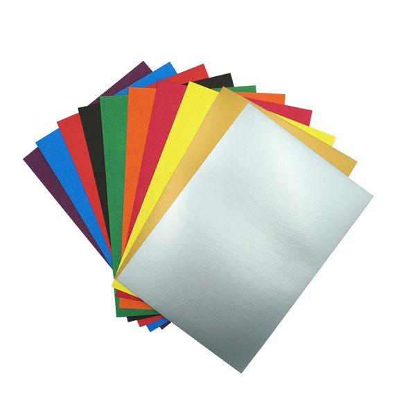 Набор цветного картона (волшебный) 10л.10цв-Робот