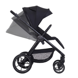 Детская коляска 3 в 1 Espiro Yoga 2025 и автокресло Pi Black 111 calm evening voice of nature/Чёрный (Black 110)