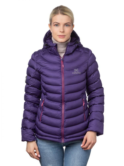 Куртка женская HISPO Лив, цвет: фиолетовый, AW22-2-002/3, р. M (46)