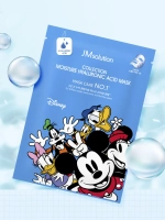JMSOLUTION - МАСКА ТКАНЕВАЯ ДЛЯ ЛИЦА УВЛАЖНЯЮЩАЯ С ГИАЛУРОНОВОЙ КИСЛОТОЙ COLLECTION MOISTURE HYALURONIC ACID MASK, 30 МЛ