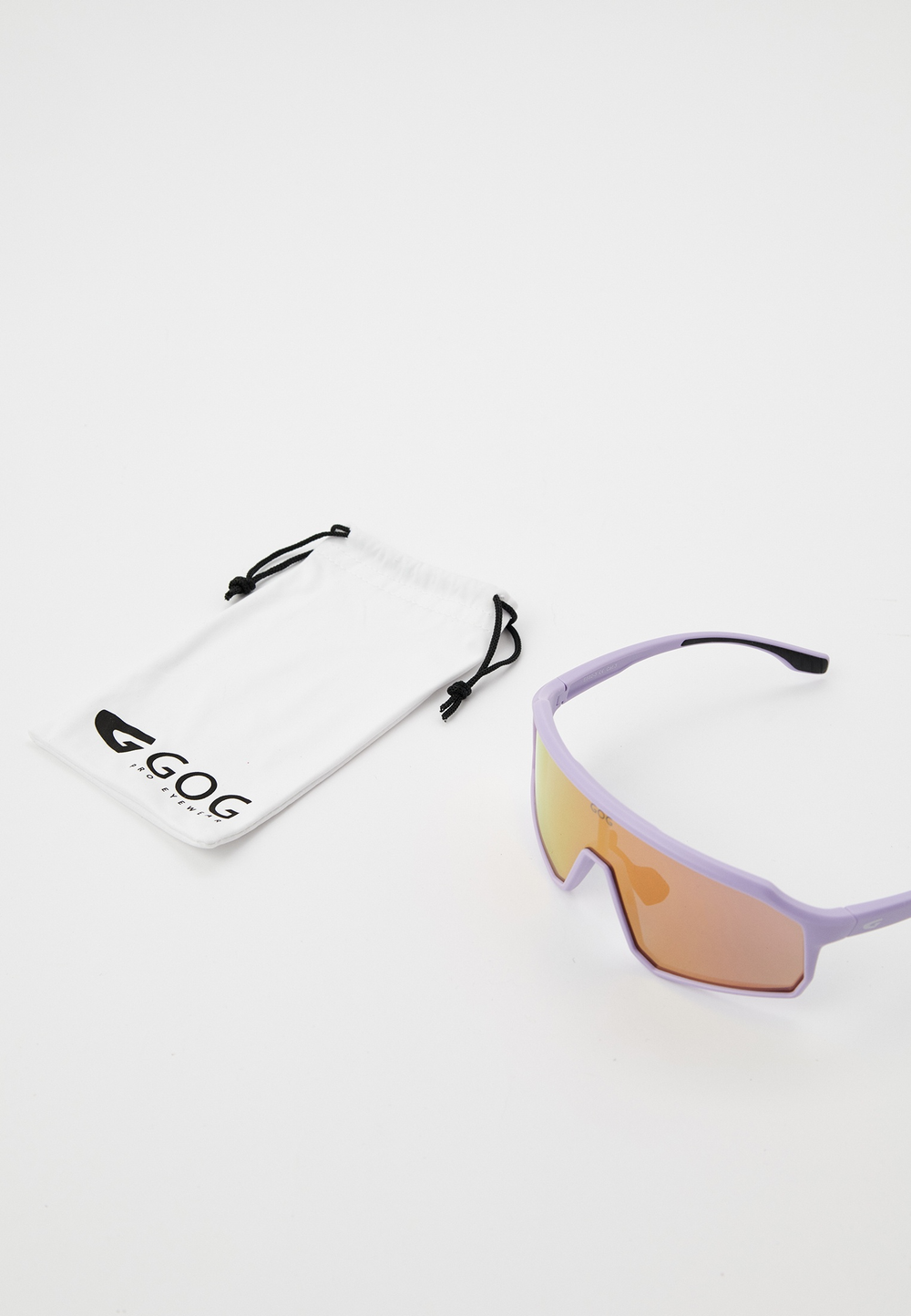 Спортивные очки GOG Bingo / Matt Violet-Black / Pink Lens