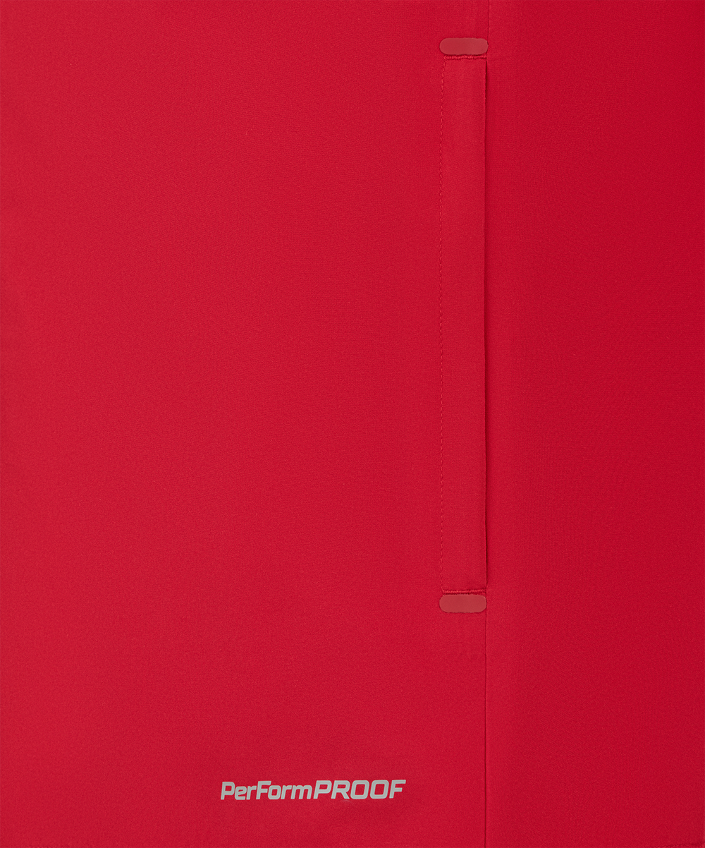 Куртка ветрозащитная JÖGEL PREMIER PerFormPROOF FZ Rain Jacket, красный