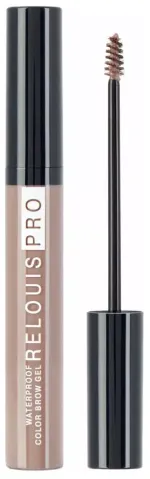 Гель для бровей водостойкий оттеночный RELOUIS PRO Waterproof Color Brow Gel - 02 Taupe