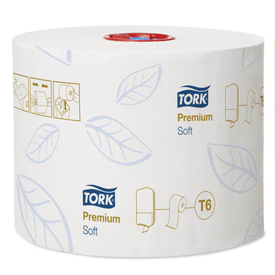 Туалетная бумага Tork Premium T6 127520 2-х слойная 90 м белая 1 шт. / 27