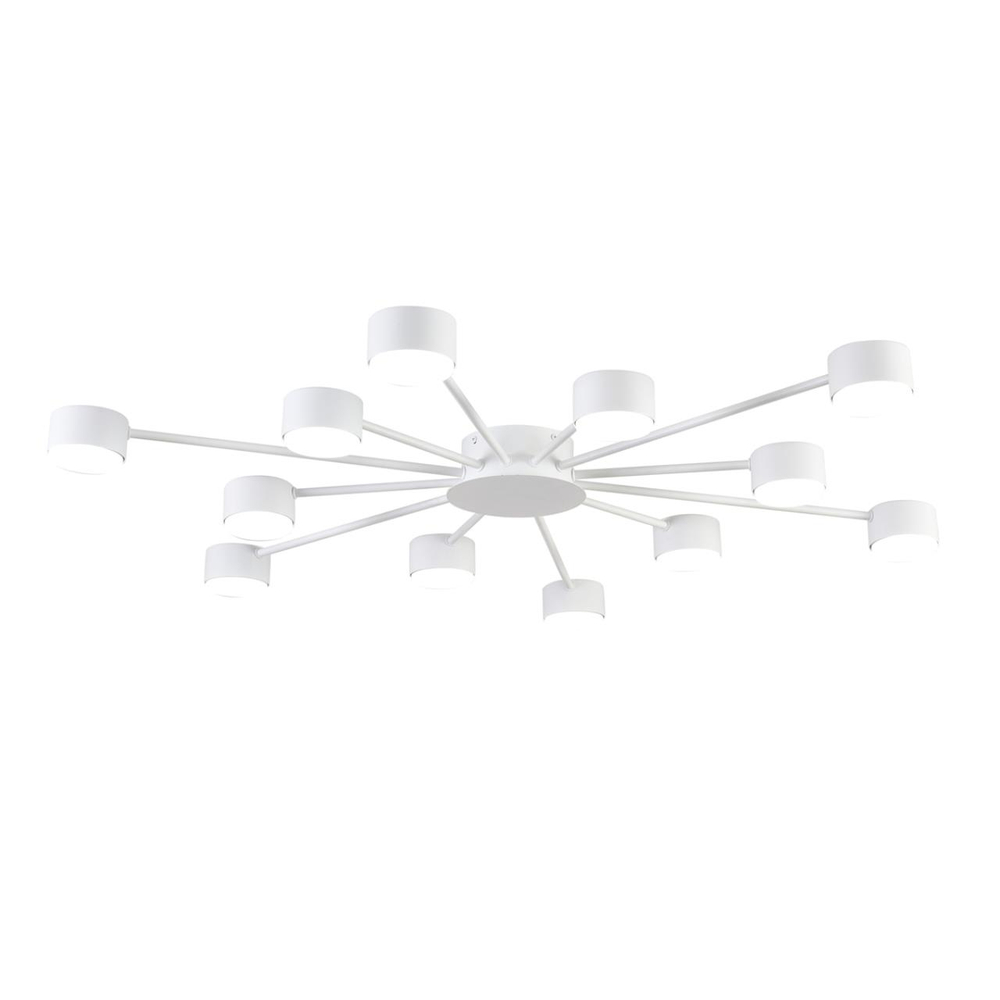 8343/12C COMFI LN26 252 белый, металл Люстра GX53 LED 12*7W 220V TORINA