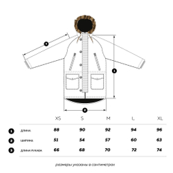 Парка Footwork Amut Black