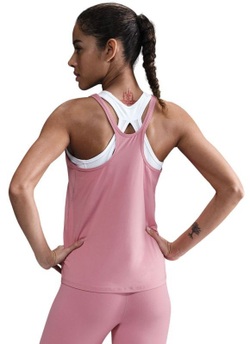 Женский топ теннисный Nike One Classic Dri-Fit Tank - Розовый