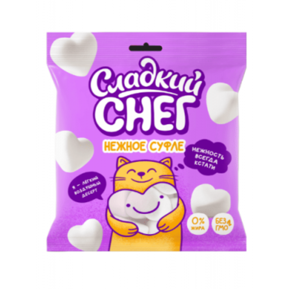 Конфеты Сладкий снег Нежное Суфле 40 гр