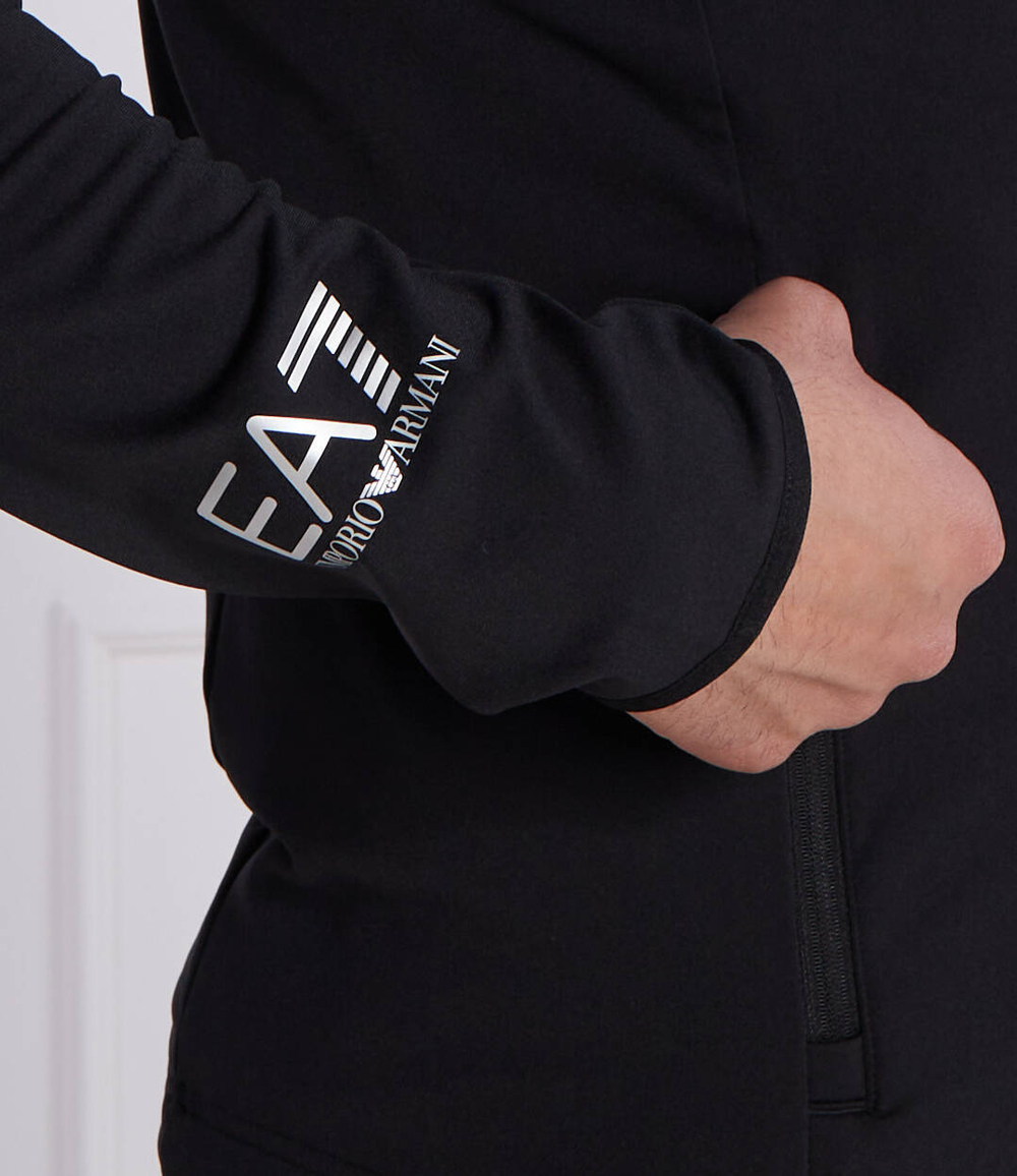Худи EA7 - черный(6RPMC5 PJTNZ)