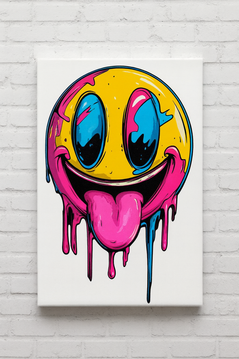 Катрина на холсте "Смайл"