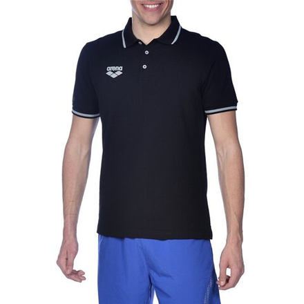 Рубашка-поло Arena Team Line SS POLO Unisex (черная)