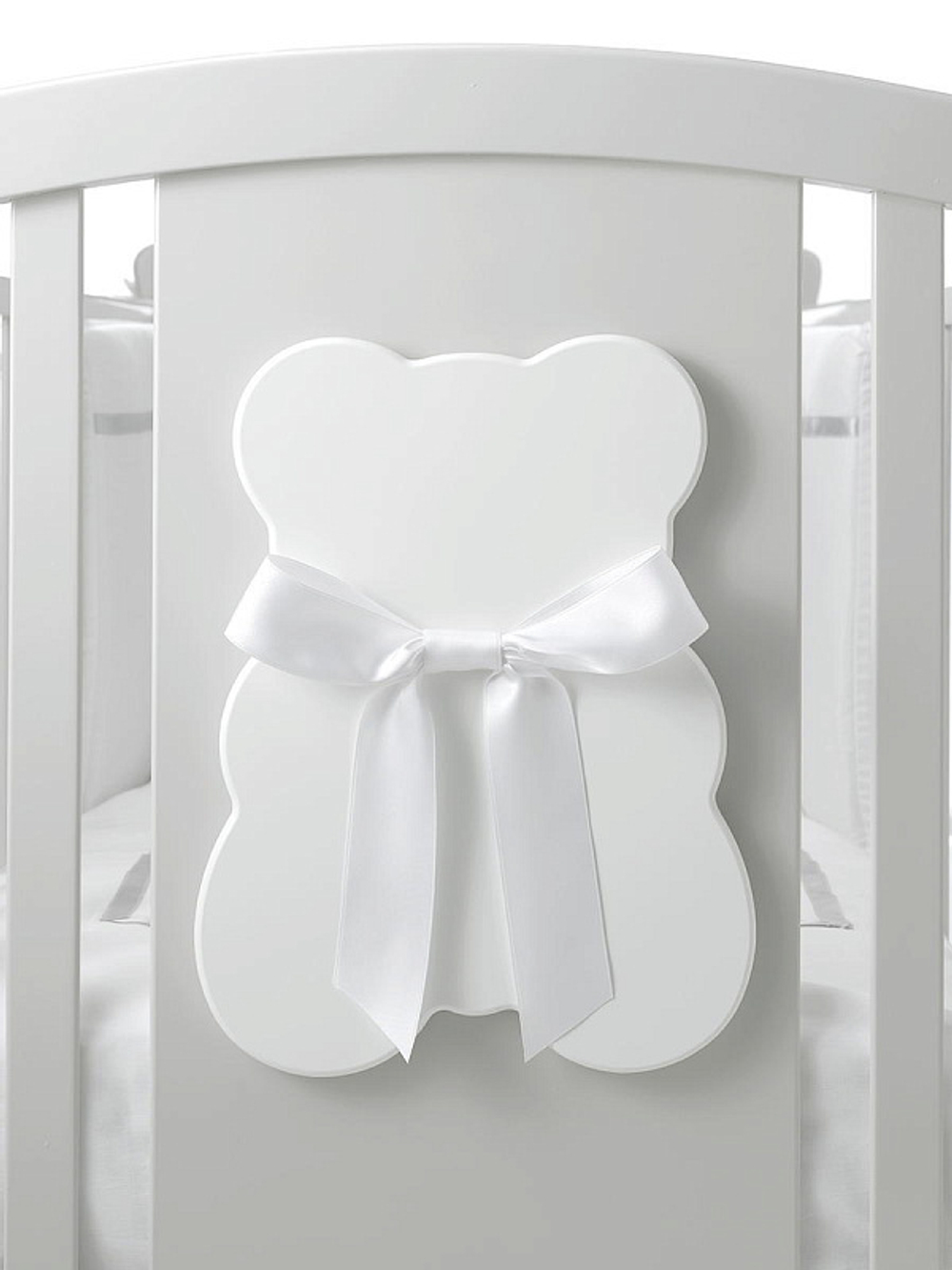 Детская кроватка Erbesi Bubu белый/белый