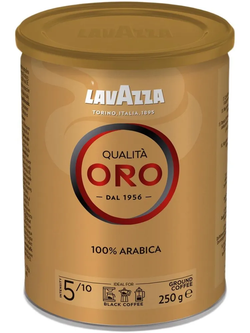 Кофе молотый Lavazza Qualita Oro (ж/б), 250