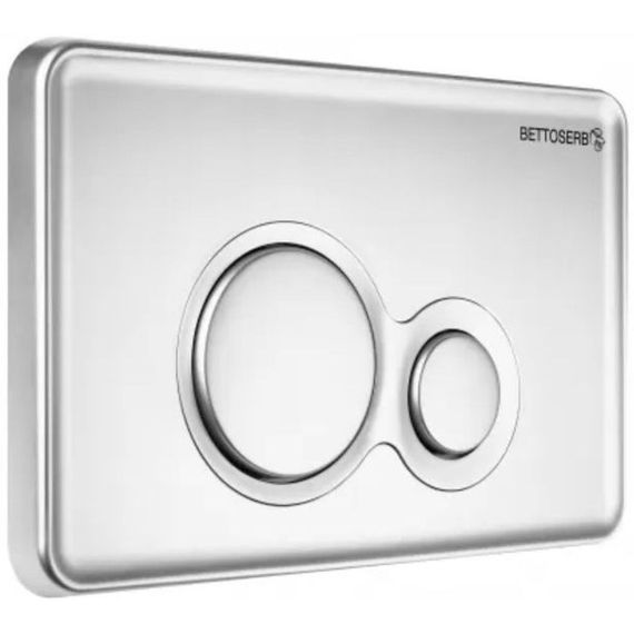 Инсталляция для унитаза BETTOSERB sava free standing, клавиша смыва twin хром матовый — (4)