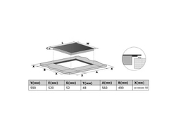 Встраиваемая электрическая панель Haier HHY-C64TOVB. Товар уцененный