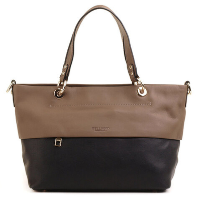 801/10 BG кожа чер. /таупе (сумка жен.)