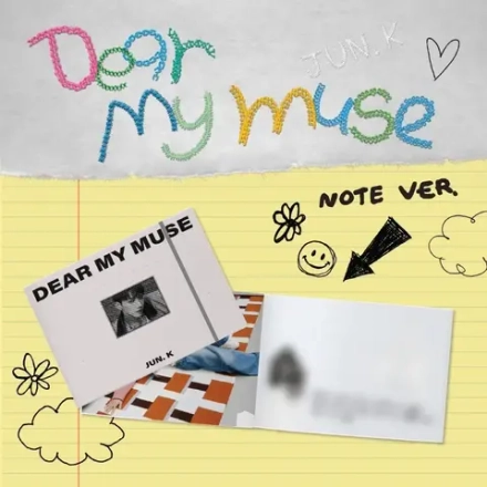 Альбом Jun.K - Dear my muse [Digipack Note ver.]