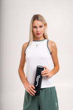 Женский майка RS Performance Tank - Mesh Court White/Court Green (232W004608/011)