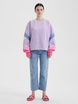 Свитшот "Бабочка"  лаванда