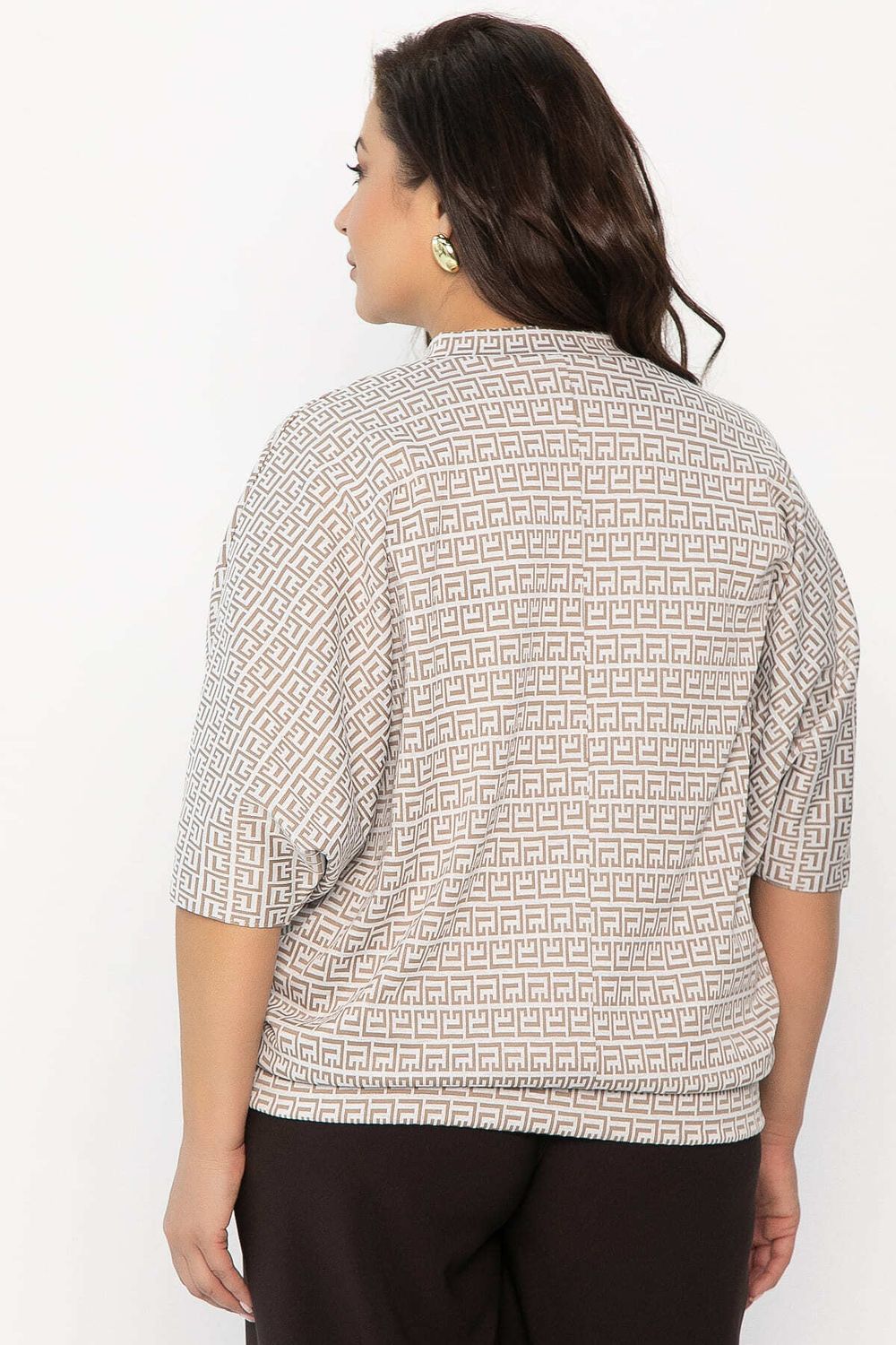 Джемпер трикотажный Вэнсдей (бежевый) Б14485-4М LT Collection