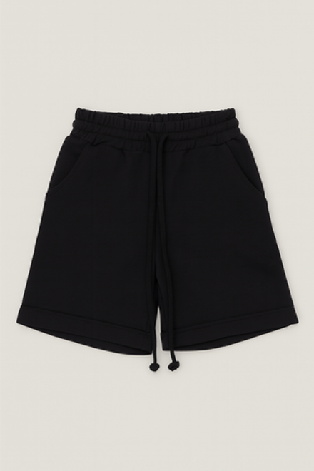 Бермуды трикотажные Over, черные