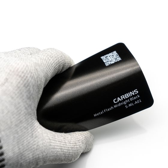 Веер образцов виниловой цветной пленки Carbins