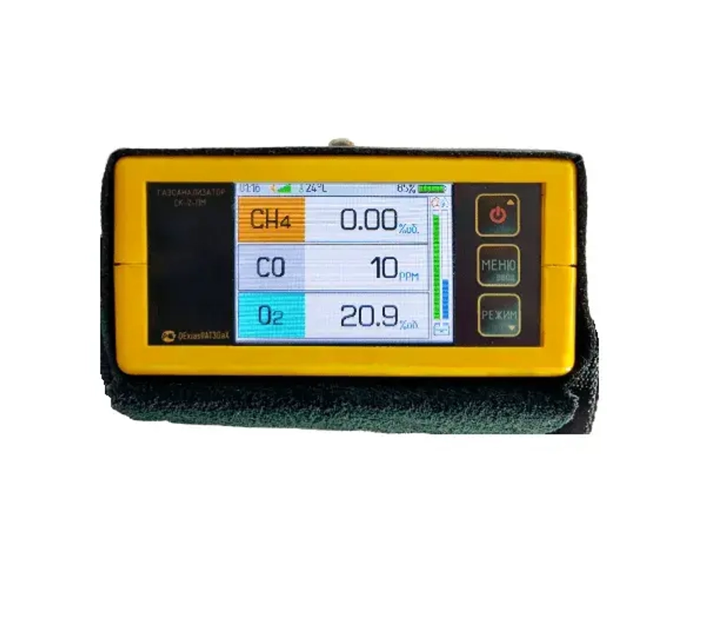 СК-2-ПМ3 (СН4, С3Н8, СО, O2, Н2, Не) газоанализатор-течеискатель переносной