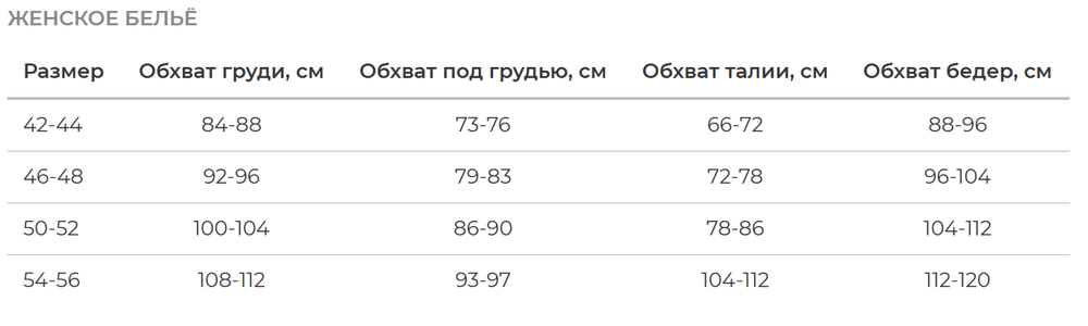 Waname Fascination - Комбинация (54-56)