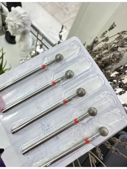 Фреза КМИЗ шар 5мм красный 856.104.001.048.050.(4шт)