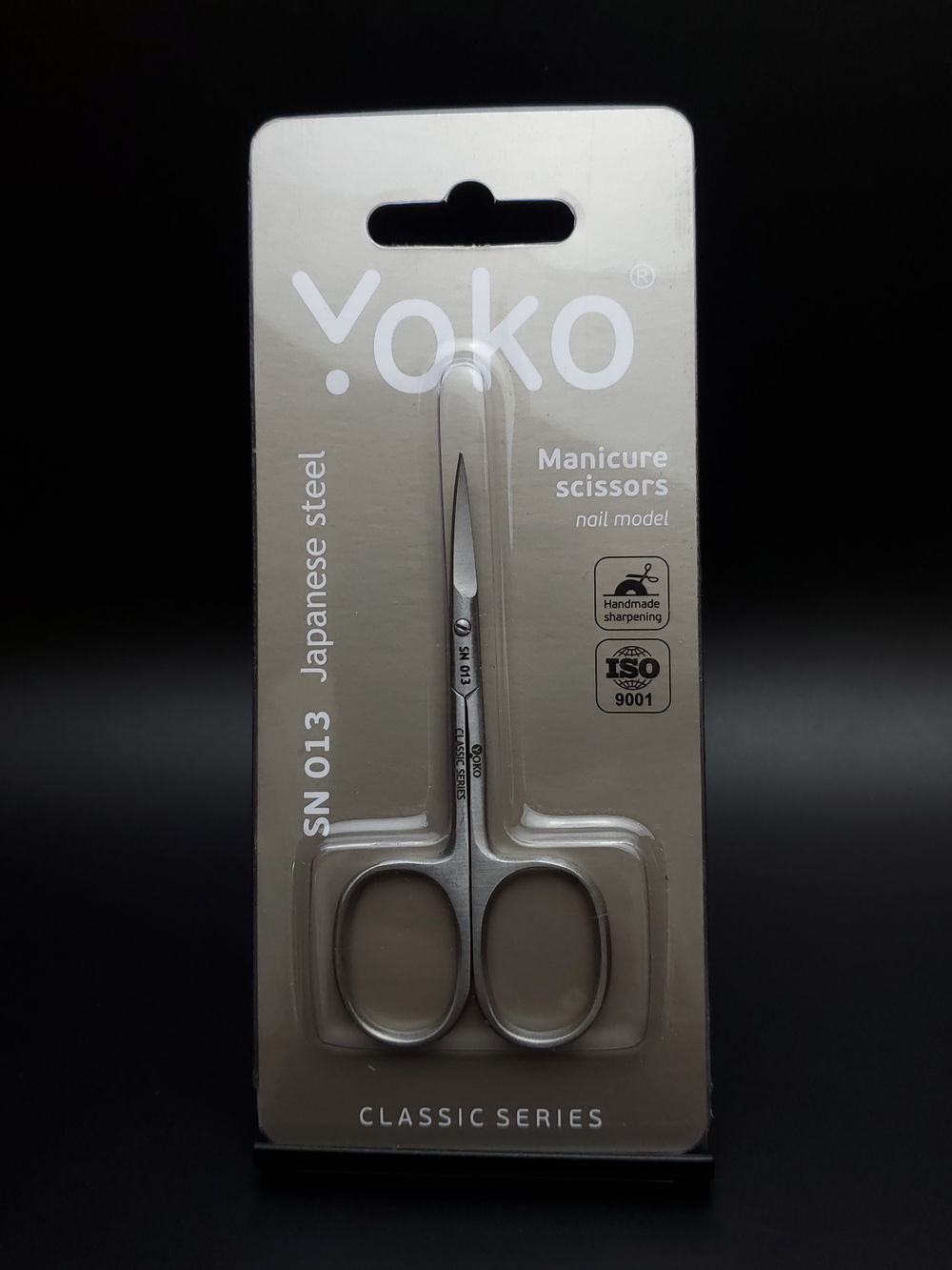 Изогнутые маникюрные ножницы для ногтей YoKo