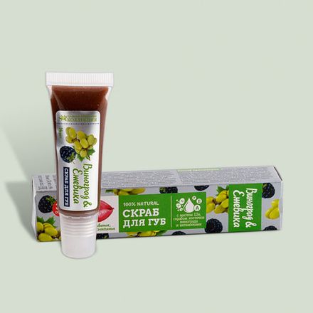 Скраб для губ "Виноград & Ежевика"