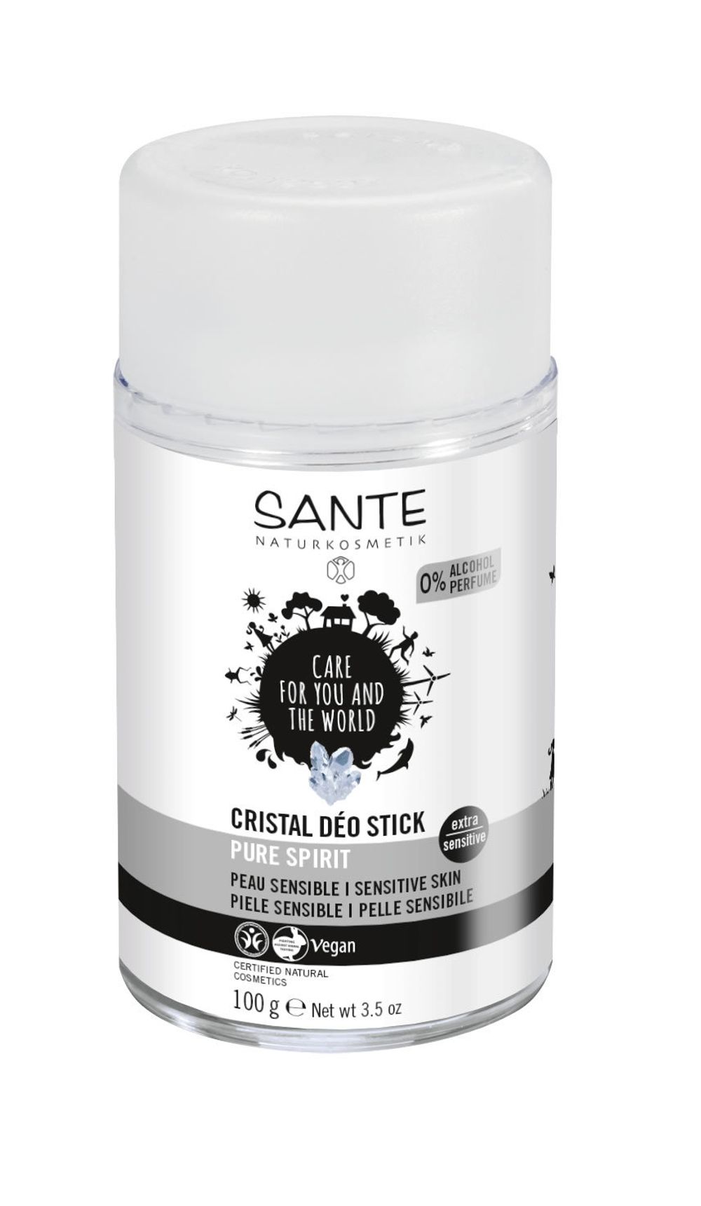 Дезодорирующий карандаш Кристалл 100 гр. (Sante)