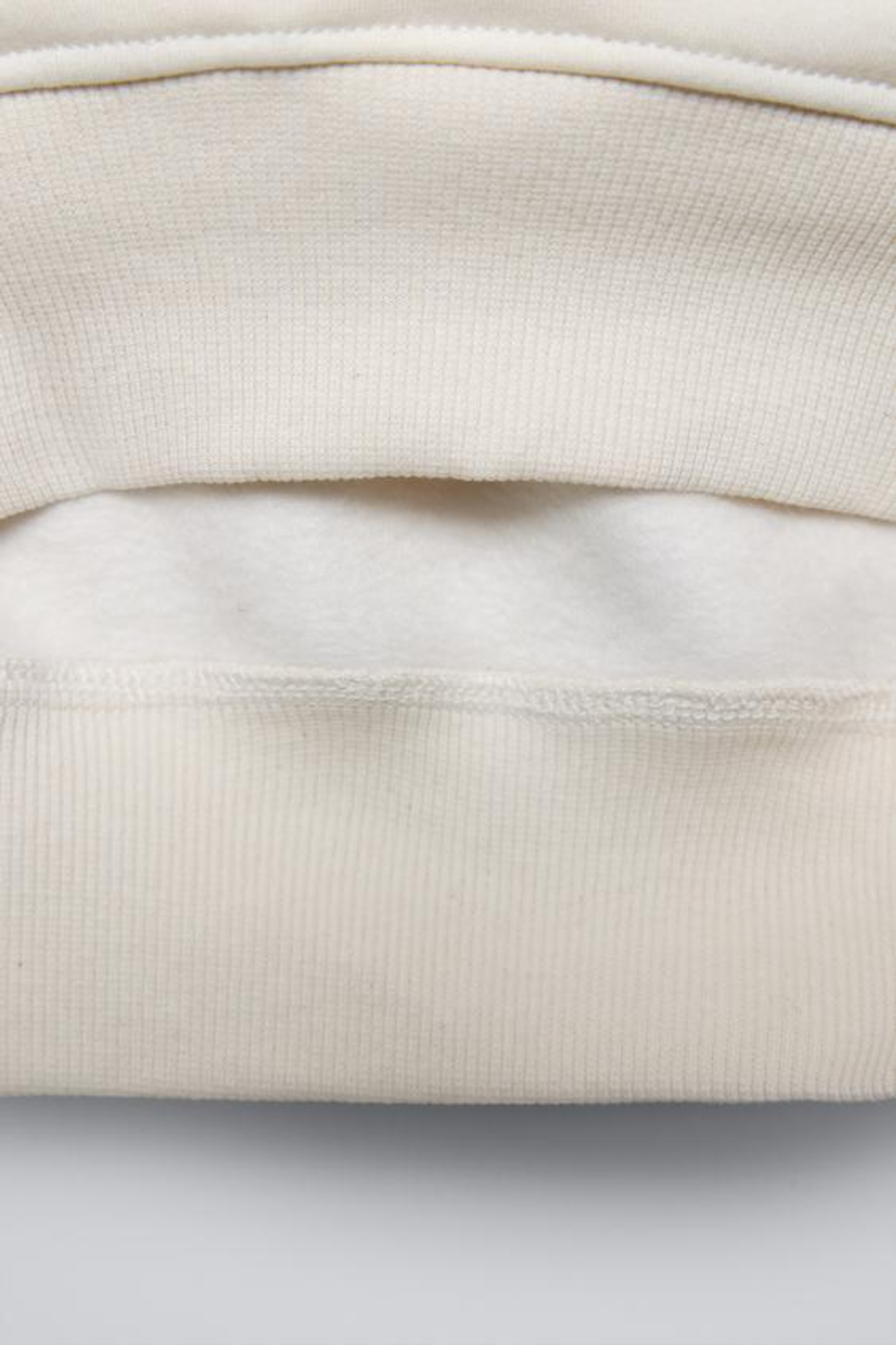 ZARA ТОЛСТОВКА С БАНТОМ, ЭКРЮ