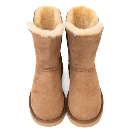 UGG Bailey Zip Short Chestnut