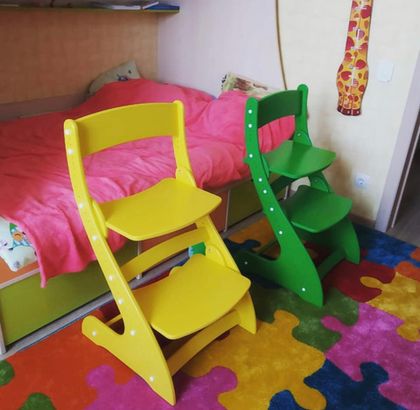 Растущий стул: официальный производитель vs своими руками