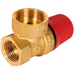 Клапан предохранительный ROMMER - 1/2", сброс 3/4" (ВР/ВР, Tmax 110°C, 3 бар)