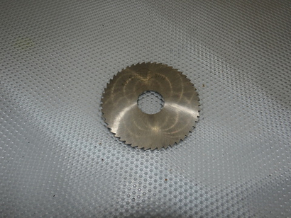 Фреза отрезная дисковая по металлу 80х1.2х22мм. z=50 Р18 СССР Без фаски без шпонки