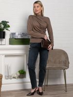 Лонгслив Тайна сердца (коричневый) Б15510-7М LT Collection